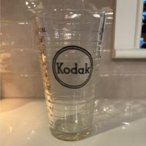 Antique Vintage Kodak Glass Beaker